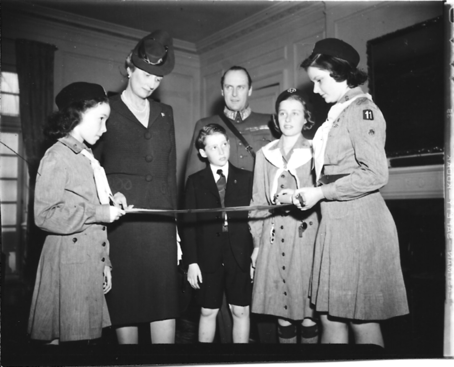 King Harald V of Norway, Girl Scout!