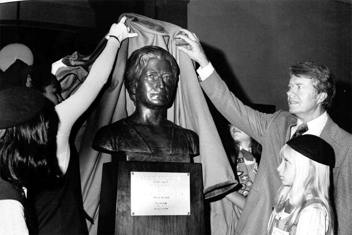 President Jimmy Carter and the Girl Scouts